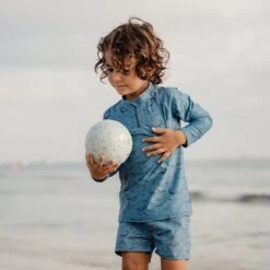 Little Dutch Swim T-shirt Long Sleeves Sea Life Blue 7 Little Dutch Swim T-shirt Long Sleeves Sea Life Blue -LittleNest Store 0023458 zwem shirt lange mouw sea life blue 98 104