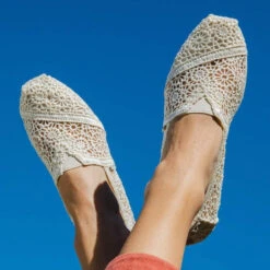 Toms Alpargata Moroccan Crochet Natural
