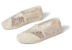 Toms Alpargata Moroccan Crochet Natural -LittleNest Store 10016241 F