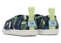 Toms Tiny Alpargata Glow In The Dark Jellyfish -LittleNest Store 10019579 B
