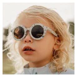 Little Dutch Child Sunglasses Round Shape Sailors Bay Blue -LittleNest Store 1840283g