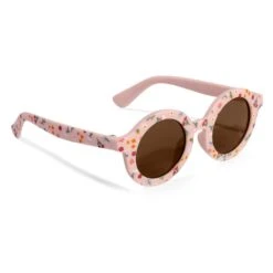 Little Dutch Child Sunglasses Round Shape Little Pink Flowers -LittleNest Store 1840284e