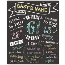 Pearhead Baby’s Monthly Chalkboard