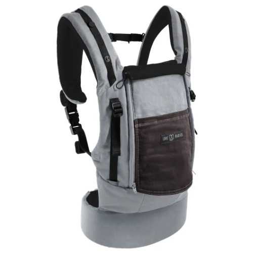 PhysioCarrier -Grey/ Pocket Coffee - LR 3 PhysioCarrier -Grey/ Pocket Coffee - LR