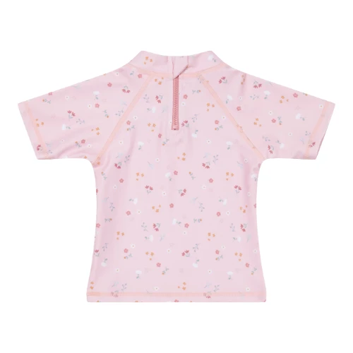 Little Dutch Swim T-shirt Little Pink Flowers 4 Little Dutch Swim T-shirt Little Pink Flowers - Image 2