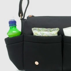 Storksak Stroller Organiser Luxe Scuba Black 14 Storksak Stroller Organiser Luxe Scuba Black -LittleNest Store 1 e3cd226f 40c1 4690 8291 ce25b9246538