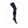 Condor Side Velvet Bow Tights - Navy Blue