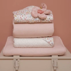 Little Dutch Bassinet Summer Blanket Pure Soft Pink -LittleNest Store 20230110 130923