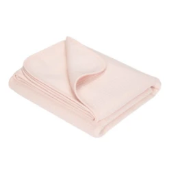 Little Dutch Bassinet Summer Blanket Pure Soft Pink -LittleNest Store 20230110 130937