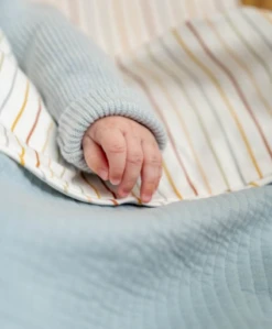 Little Dutch Bassinet Blanket Pure Soft Blue -LittleNest Store 20230110 165354