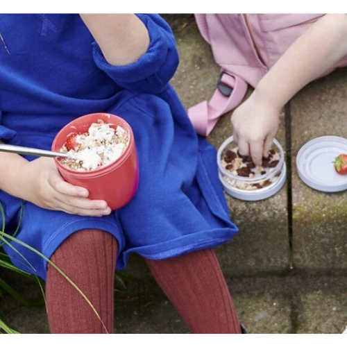 Mepal Lunch Pot Ellipse Mini - Nordic Pink 4 Mepal Lunch Pot Ellipse Mini - Nordic Pink - Image 2