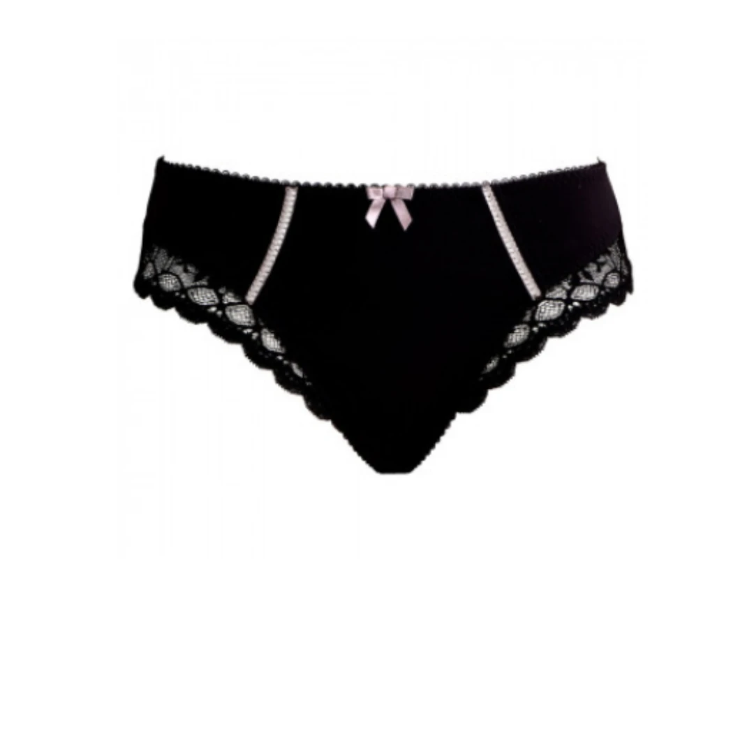 Cache Coeur Maternity Brief - Lisa - Black 3 Cache Coeur Maternity Brief - Lisa - Black
