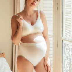 Cache Coeur Seamless Maternity High Waist Brief Organic Natural 7 Cache Coeur Seamless Maternity High Waist Brief Organic Natural -LittleNest Store 2 398493fc fcaa 4424 8c42 c395e8e5f9b9