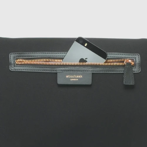 Storksak Stroller Organiser Luxe Scuba Black 9 Storksak Stroller Organiser Luxe Scuba Black - Image 7