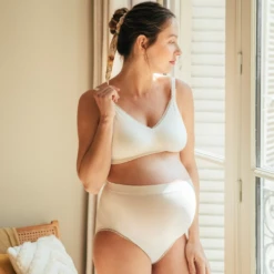 Cache Coeur Organic Pregnancy And Nursing Bra Natural -LittleNest Store 2 919f4458 b000 40e7 9c83 b52fa9a7e58a