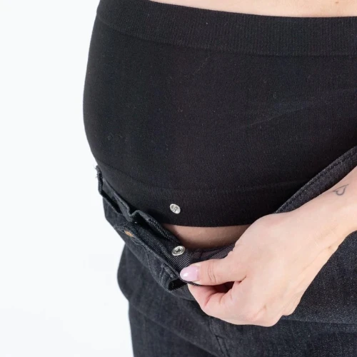 Cache Coeur Seamless Pregnancy Band Belt Black 4 Cache Coeur Seamless Pregnancy Band Belt Black - Image 2