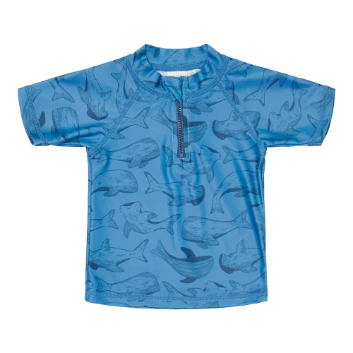 Little Dutch Swim T-shirt Short Sleeves Sea Life Blue 3 Little Dutch Swim T-shirt Short Sleeves Sea Life Blue