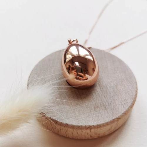 Necklace - Ova Pregnancy - Rose Gold 4 Necklace - Ova Pregnancy - Rose Gold - Image 2