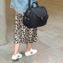 Storksak Poppy Luxe - Black Scuba -LittleNest Store 3 80a74534 144a 4b53 9a52 d9a4a4b0b833