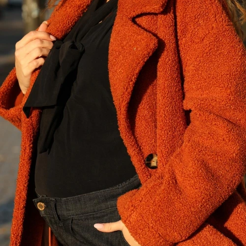 Cache Coeur Margaux Maternity And Nursing Lavalière Shirt 7 Cache Coeur Margaux Maternity And Nursing Lavalière Shirt - Image 5