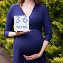 Pearhead Wooden Age Blocks - Grey -LittleNest Store 41 34e3b769 e25f 4a25 a021 9a78140e75eb