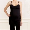 Cache Coeur Maternity And Nursing Top - Serenity - Black -LittleNest Store 44 66101509 1b3e 49ce 80e3 60237f7a1a58