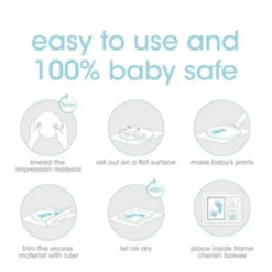 Pearhead Babyprints Keepsake Three Mat Opening Frame -LittleNest Store 44 d0e56cf5 c87d 455a bcf8 7b1fd0179bcc