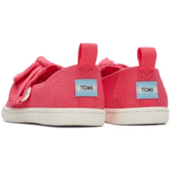 Toms Tiny Alpargata Bow Raspberry -LittleNest Store 46 2edefab2 c1ac 43b3 a43f 06b6df811d6b