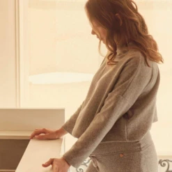 Cache Coeur Maternity And Nursing Crop Top Sweet Home Grey -LittleNest Store 46 5282f6da d960 44fa abe6 a52994470255