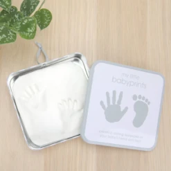 Pearhead My Little Babyprints Tin Grey/white -LittleNest Store 4 1fd5797d aeb1 4cba 9bf1 b18f4920a121