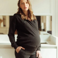 Cache Coeur Maternity Trousers Sweet Home Black -LittleNest Store 57 c4ae1b14 d992 444d a9dd a33b9fcae1d3