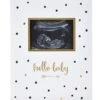 Pearhead Hello Baby Babybook - Black & Gold -LittleNest Store 81 2GNe6ZeL