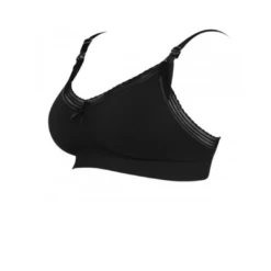 Cache Coeur Maternity And Nursing Seamless Bra - Milk - Black