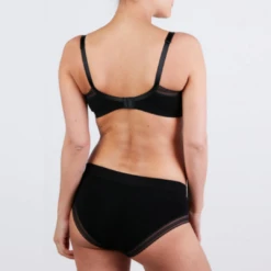 Cache Coeur Maternity And Nursing Seamless Bra - Milk - Black -LittleNest Store 83 0215321e 493a 4d58 b67c c73011c353ea
