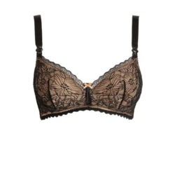 Cache Coeur Maternity And Nursing Bra - Iris - Black