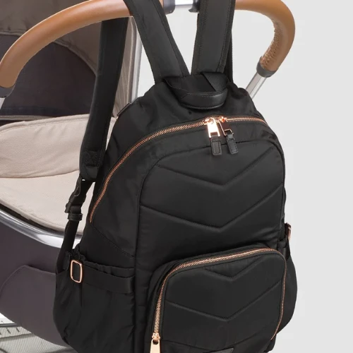 Storksak Hero Quilt Backpack - Black 11 Storksak Hero Quilt Backpack - Black - Image 9