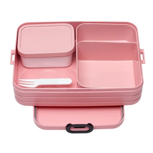 Mepal Bento Lunch Box Take A Break Large - Nordic Pink 3 Mepal Bento Lunch Box Take A Break Large - Nordic Pink