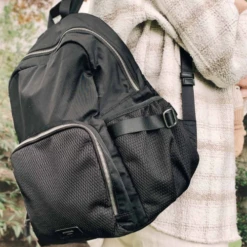 Storksak Hero ECO Changing Backpack - Black -LittleNest Store 8 abc5bb66 ad25 417e 9029 24577c140b52