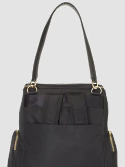 Storksak ALYSSA BAG BLACK & GOLD -LittleNest Store IMG 4163