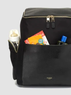 Storksak ALYSSA BAG BLACK & GOLD -LittleNest Store IMG 4165