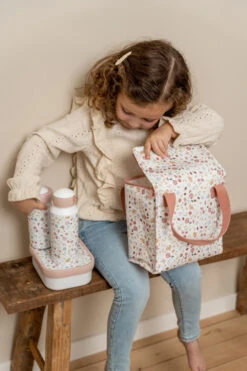 Little Dutch Cooler Bag Flowers & Butterflies -LittleNest Store LD4972