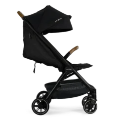 Nuna Trvl™ Caviar -LittleNest Store Nuna TRVL Caviar Profile Recline GL shadow web 4c49