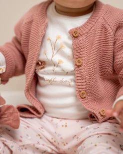 Little Dutch Knitted Cardigan Blush Pink 8 Little Dutch Knitted Cardigan Blush Pink -LittleNest Store Post LPF 1b
