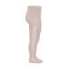 Condor Side Openworked Warm Tights - Pale Pink -LittleNest Store SIDE OPENWORK WARM TIGHTS OLD ROSE