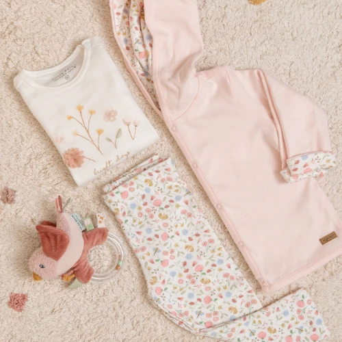 Little Dutch T-shirt Long Sleeves Flowers White 7 Little Dutch T-shirt Long Sleeves Flowers White - Image 5