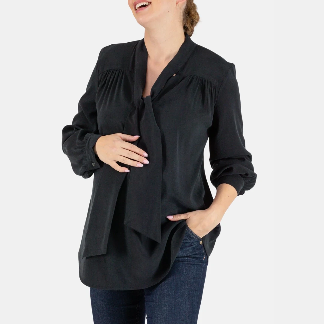 Cache Coeur Margaux Maternity And Nursing Lavalière Shirt 3 Cache Coeur Margaux Maternity And Nursing Lavalière Shirt