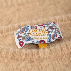 Cache Coeur Gaspard Maternity Crop Top Sweater Camel -LittleNest Store Untitleddesign 80