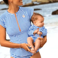 Cache Coeur Baby Swimsuit Belle Ile Multicolor