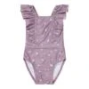 Little Dutch Bathsuit Volants Mauve Blossom -LittleNest Store i 3a5787fb c625 4671 83a6 d7d6d5eae77f