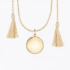 Pregnancy Necklace - Joy- Yellow Gold
